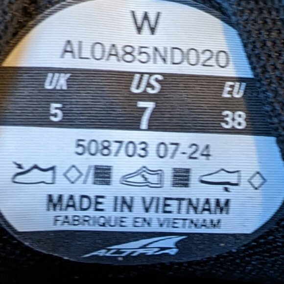 Altra Lone Peak 8 Trail Running Shoes Blue - Picture 8 of 8